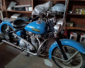 1949 Indian scout bids will be accepted 