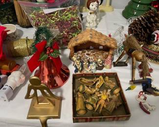 Holiday items, some vintage