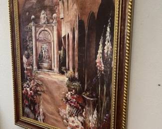 MCM painting, great frame!
