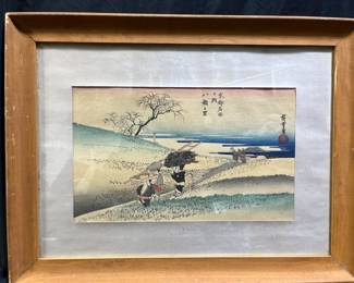 Utagawa Hiroshige Japanese Woodcut