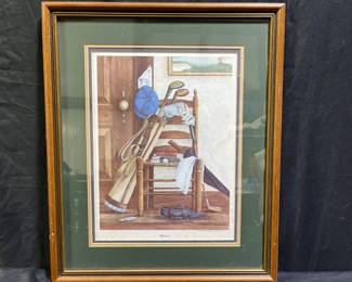 Signed "Classics" Print by Richard Tumbleston