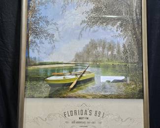 WUFT-FM 30th Ann. Poster "Golden Afternoon"