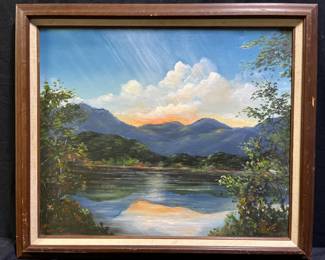 Landscape Acrylic on Canvas by Catherine McCall