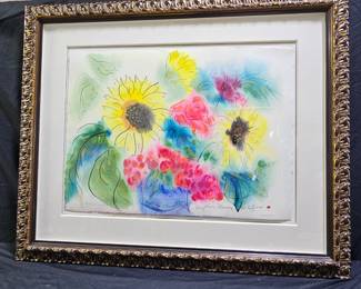 Original Watercolor Painting by Loralee Schorer