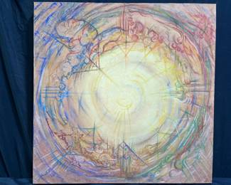 Molly Blythe "Continental Centro" Abstract Art