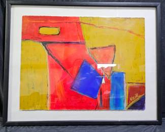 "Through Many Lives" Oil on Paper by Linda Muir