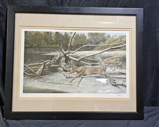 "Sandbar Crossing" 483/750 Print Ron Van Gilder