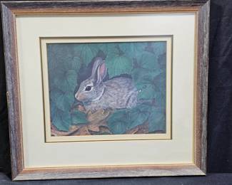 Bunny Rabbit Print 93/100 by Webb Garrison