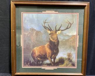 "Monarch of the Glen" Print by Sir Edwen Lanseer
