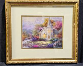 "Serenity Church" Print by Nicky Boehme
