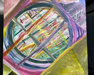 Extra Large Abstract on Canvas "Gates" CWM