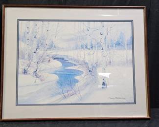 "Winter Woods" Print by Gary Collins