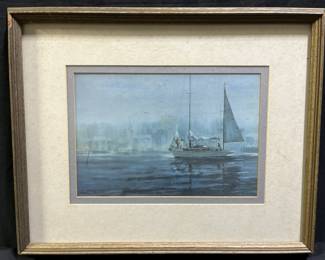 "Under Weigh at Dawn" Print by Ray Ellis