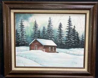 Helen Caruso "Solitude" Acrylic on Canvas