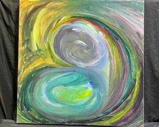 Extra Large Abstract on Canvas "Gala" CWM