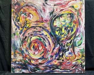 "Cacophony of Silence" 2019 Molly Blythe Abstract