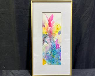 Original Framed Watercolor by Jani Prete