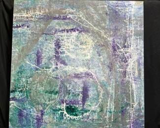 "Romulus" Abstract Oil on Canvas Molly Blythe