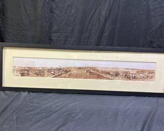 Antique Panoramic Photo 1920's Ft Maultrie SC