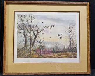 "Evening Flight" Print by David Hagenbaumer