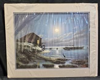 "Hidden Cove" by Dalhart Windberg Matter Print