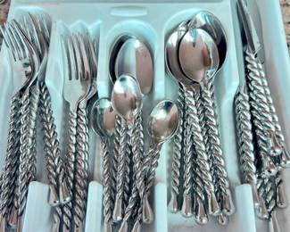 Twisted Flatware Stainless