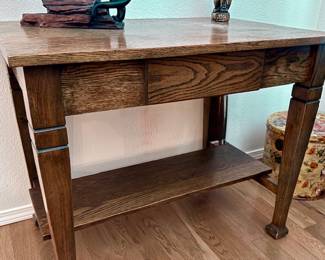Library Table Antique Oak
3’ wide x 2’ deep
