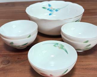 Asian Salad Bowl Set