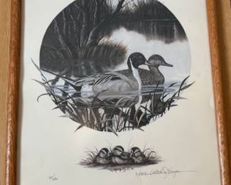 Signed and numbered artwork 