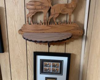 Wooden Laser cut shelf 
