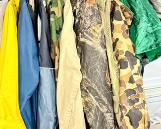 Outdoor Jackets in Tool Shop