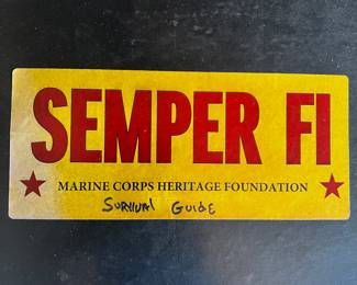 Marine Corp Survival Guide 