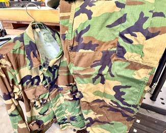 Woodland Camo Jacket and Pants