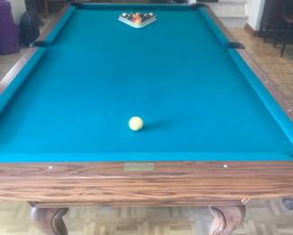 Olhausen custom pool table!