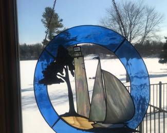 Stained glass sun catcher!
