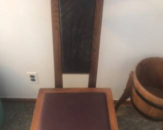 Original leather covering!