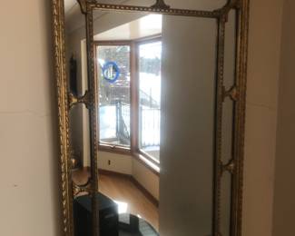 Lovely gold framed mirror!