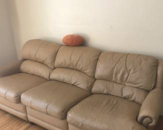 Leather recliner by Stewart!