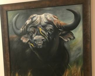 One of a kind painting by Martie Dutiot from South Africa!