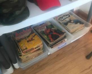 Vintage old comic books!
