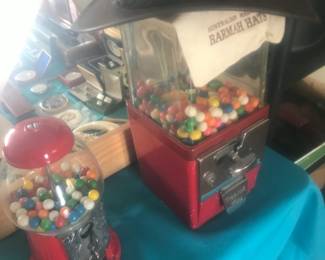 Gumball machines!