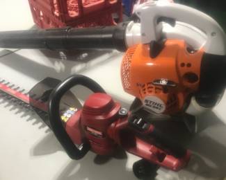 Sthil blower, Craftsman trimmer