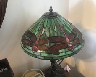 Stained glass table lamp!