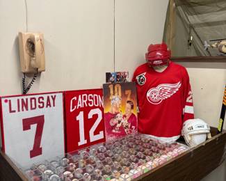 Signed Pucks and Baseballs 