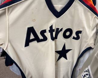 game used baseball jerseys...