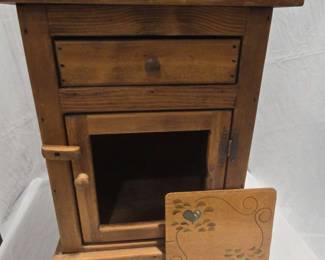 Small Wooden Cabinet Side Table Great Project Pie