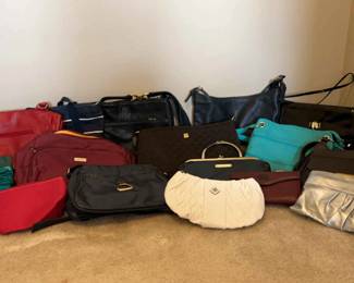 Large Lot Of Purses More