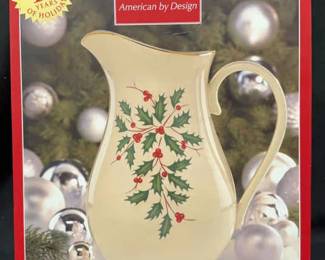Lenox Holiday Pitcher