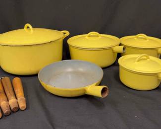 Descoware Cast Iron Yellow Set