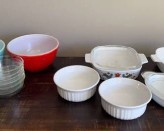 Pyrex And Corningware